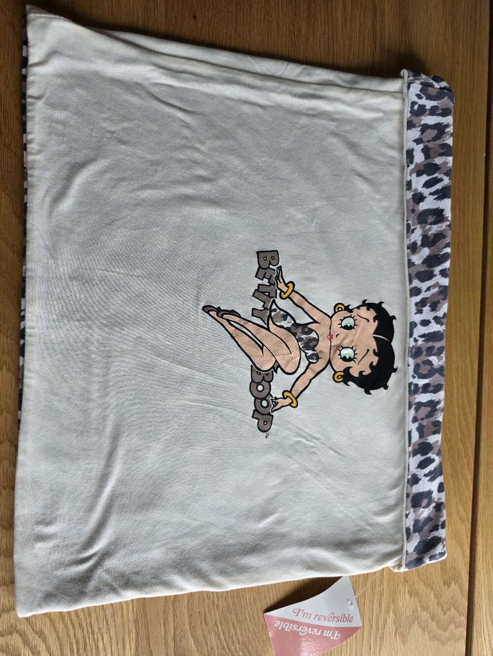 Vintage Betty Boop Graphic Strapless Tube Top